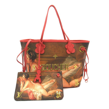 Louis Vuitton Boucher ark MM Tote Bag PVC Coated Canvas Musters Collection  Pink/Brown M43357