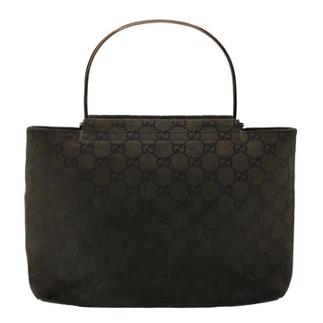 GUCCI GG Canvas Hand Bag Gray 000.0801 49942