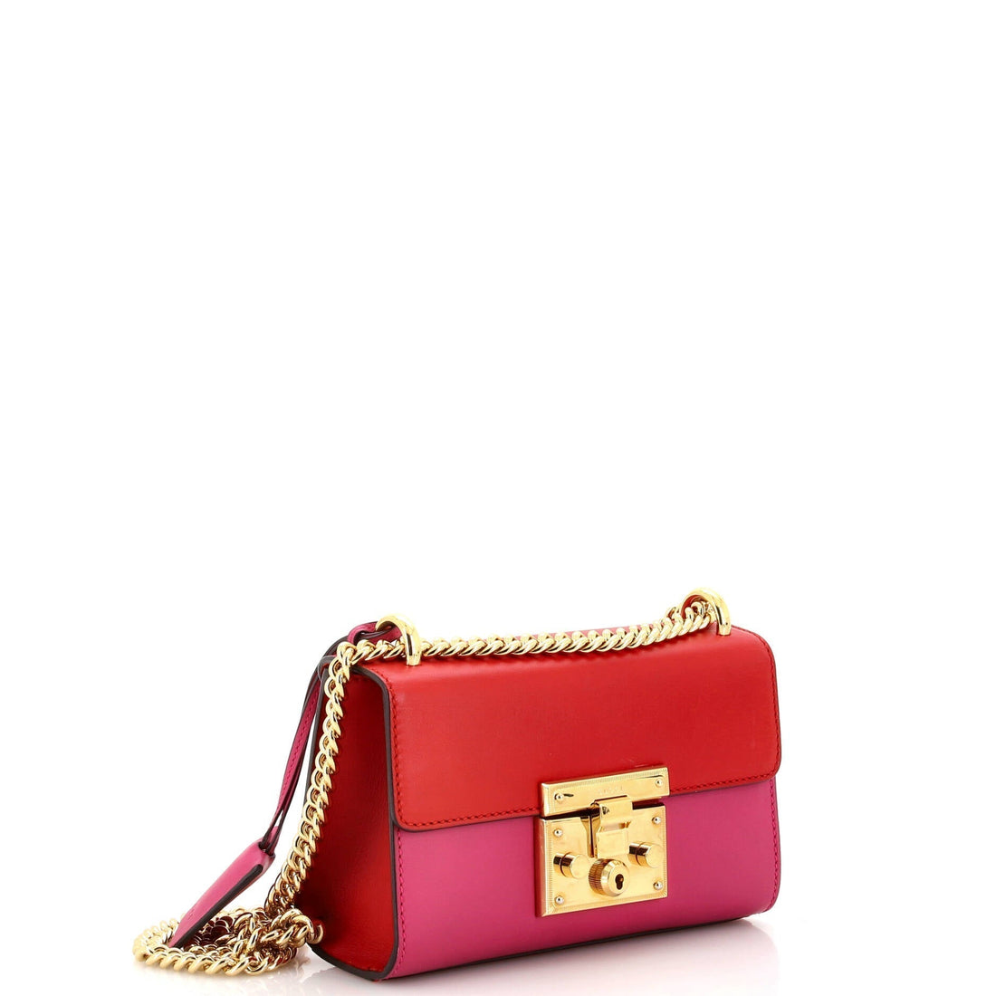 Padlock Shoulder Bag Leather Small