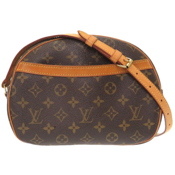 LOUIS VUITTON Shoulder Bag M51221 Monogram canvas Brown Monogram Blois Women Used