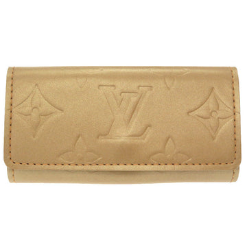 LOUIS VUITTON Key case Key holder  M65167 Monogram mat Amble Monogram Ambre Multicles4 Women(Unisex) Used