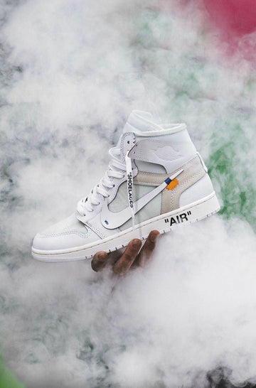 Custom Air Jordan 1 OFF-W High Q ( Customs And Box ), Jordan 1 Sneakers Active A12
