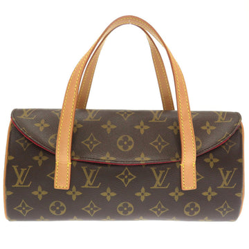 LOUIS VUITTON Handbag M51902 Monogram canvas Brown Monogram Sonatine Women Used