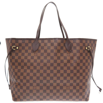 LOUIS VUITTON Tote Bag N51106 Damier canvas Brown Damier Ebene Neverfull GM Women Used