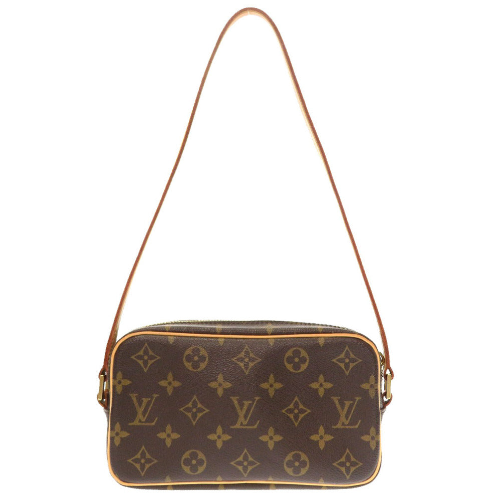 LOUIS VUITTON Shoulder Bag M51183 Monogram canvas Brown Monogram Pochette cite Women Used