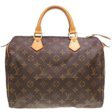 LOUIS VUITTON Handbag M41526 Monogram canvas Brown Monogram Speedy 30 Women Used