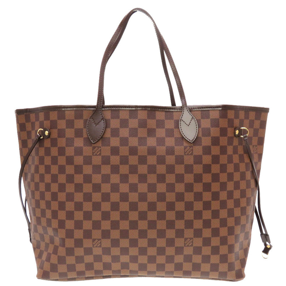 LOUIS VUITTON Tote Bag N51106 Damier canvas Brown Damier Ebene Neverfull GM Women Used