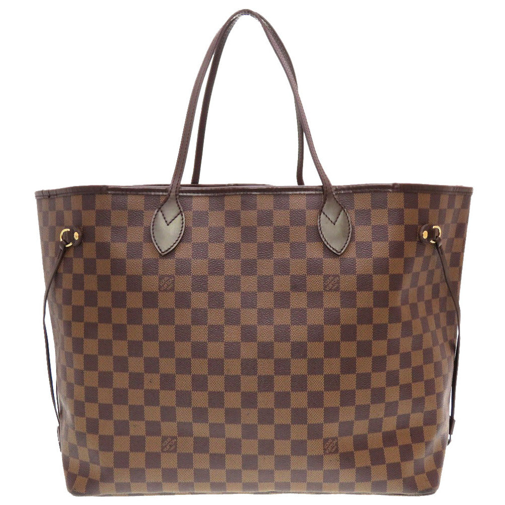 LOUIS VUITTON Tote Bag N51106 Damier canvas Brown Damier Ebene Neverfull GM Women Used