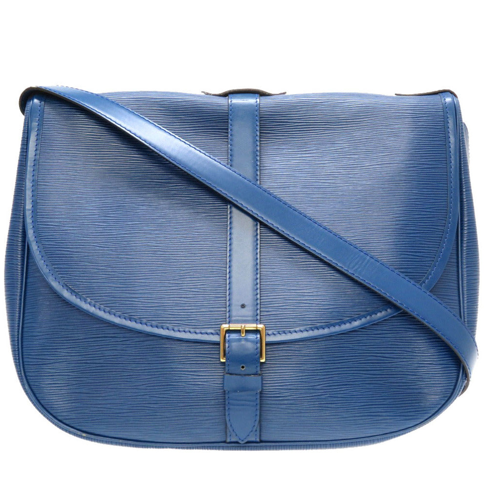 LOUIS VUITTON Shoulder Bag Epi Leather Toledo Blue Saumur 35 Special Order SPO Women(Unisex) Used