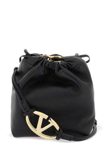 Valentino Garavani Mini Vlogo Bucket Bag With Pouf Women
