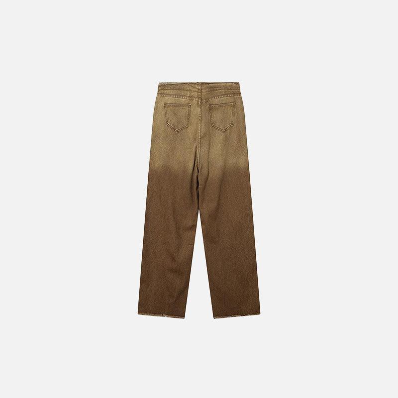 Raw Edge Retro Jeans