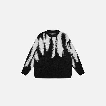 Tie Dye Knitted Sweater