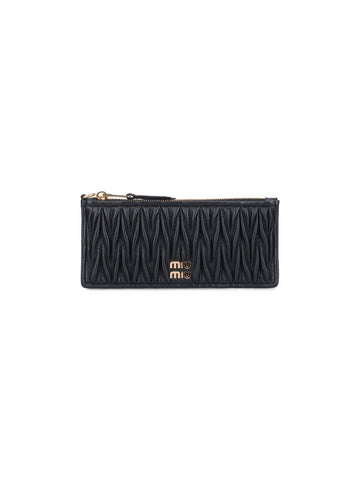 Miu Miu Women Puoch Matelassé Logo