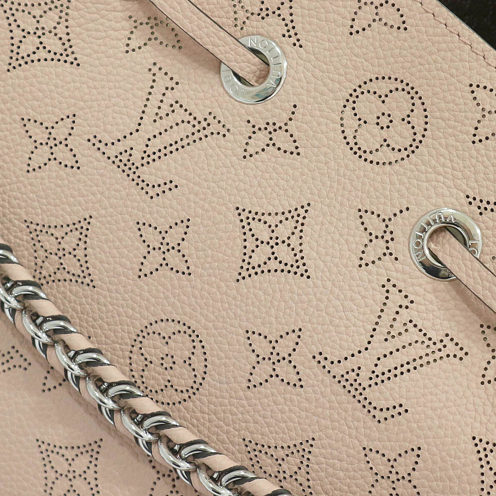 LOUIS VUITTON Louis Vuitton Shoulder Bag Bella M57068/ Monogram Machina Magnolia Pink Color Silver   Women External Handmade  Bag Box