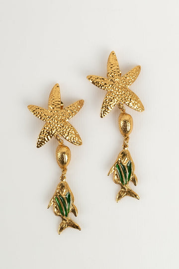 Boucles d'oreilles Yves Saint Laurent