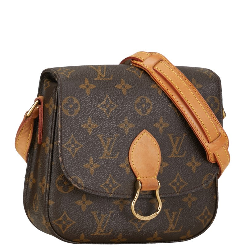 Louis Vuitton Monogram Sankru Shoulder Bag M51243 Brown PVC Leather  Louis Vuitton