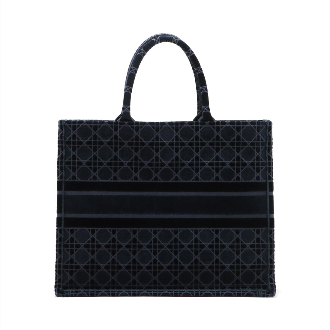 Christian Dior Canari Book Tote Canvas x Belloor  Bag Navy Navi