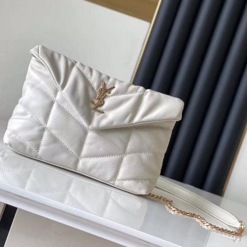 Makersluxe - Loulou Puffer Shoulder Bag Milk