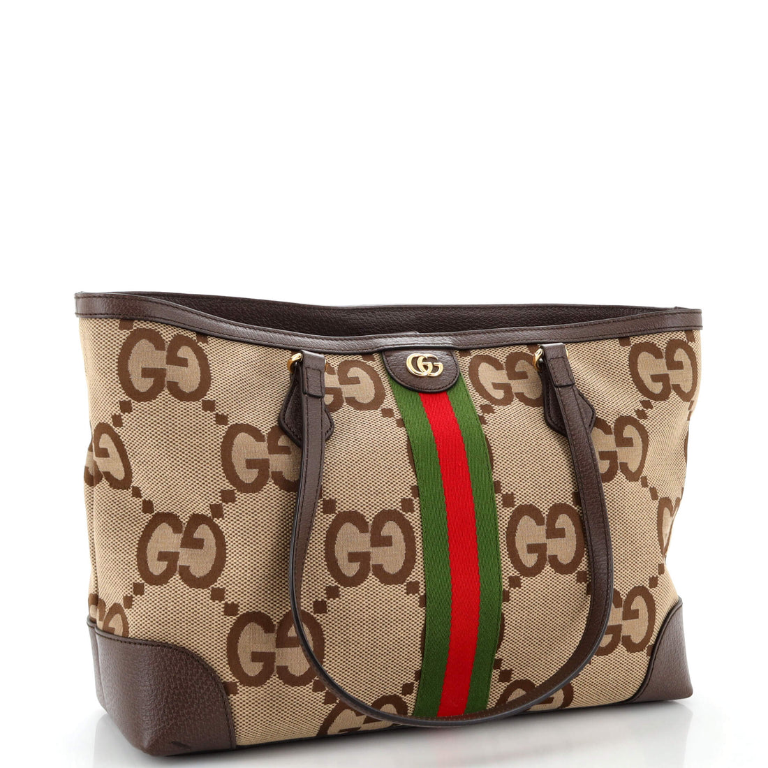 Ophidia Shopping Tote Jumbo GG Canvas Medium