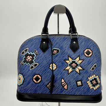 LOUIS VUITTON Epi Azteque Alma BB Denim Light LA15054