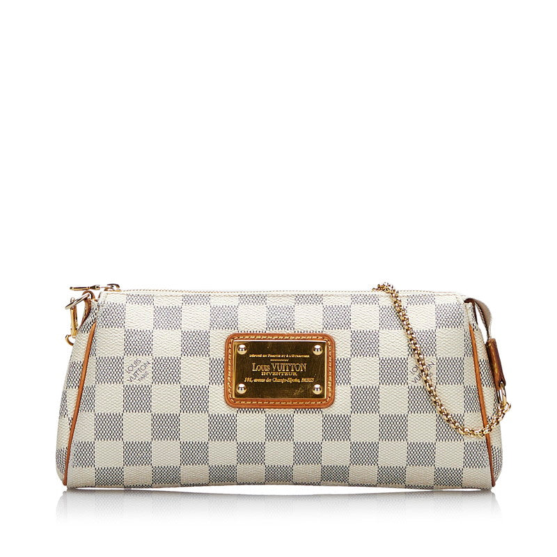 Louis Vuitton Louis Vuitton Damière Azur N55214 Shoulder Bag PVC/Laser White