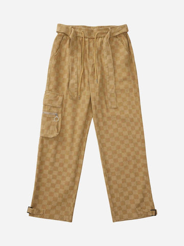 Sneakerland Check Print Lounge Pants