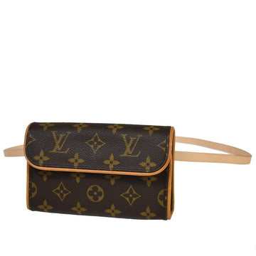 Louis Vuitton Pochette Florentine  Canvas Shoulder Bag ()