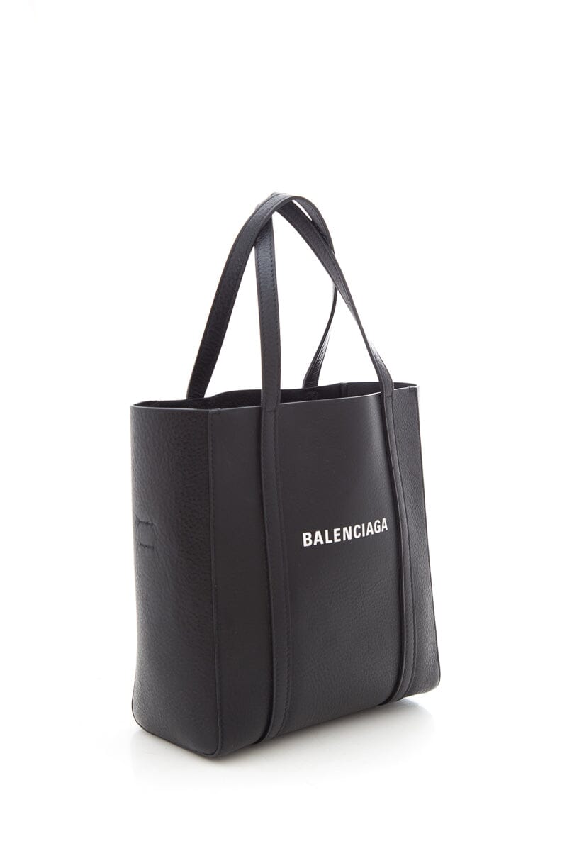 Balenciaga Black Leather top Handle Handbag