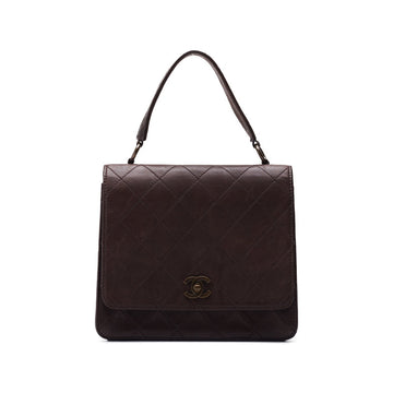 Chanel Matrasse Turn-Lock Handbag  Brown (Vintage G) Handbag  Bag Hybrid  Delivery Khao Yamamoto Online