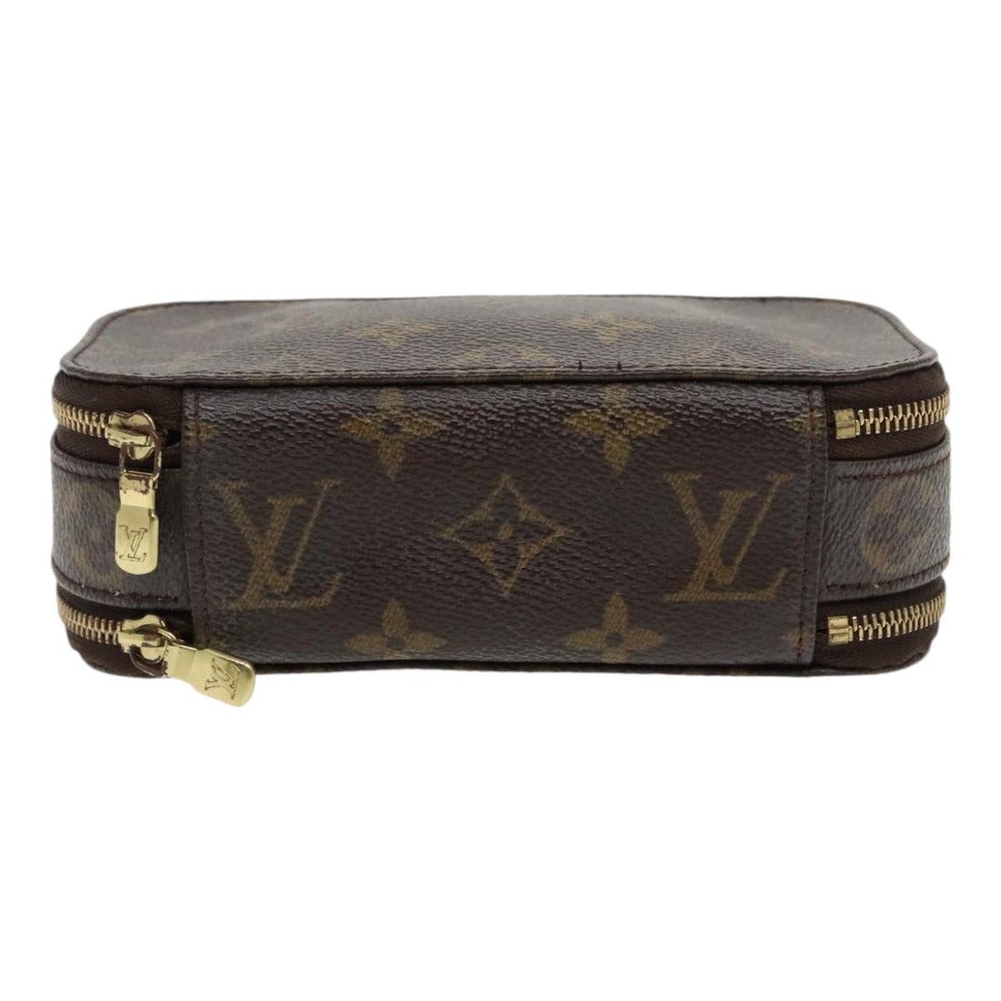 Louis Vuitton Trousse A Maquillage Brush  Canvas Clutch Bag ()