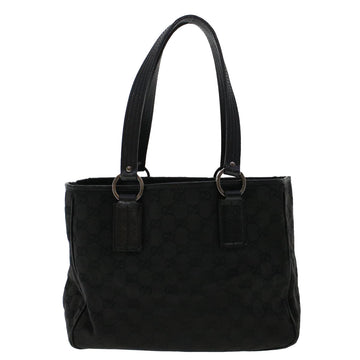 GUCCI GG Canvas Hand Bag Black 50161
