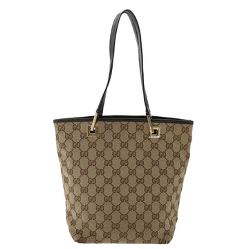 GUCCI GG Canvas Hand Bag Beige 0021099 50167
