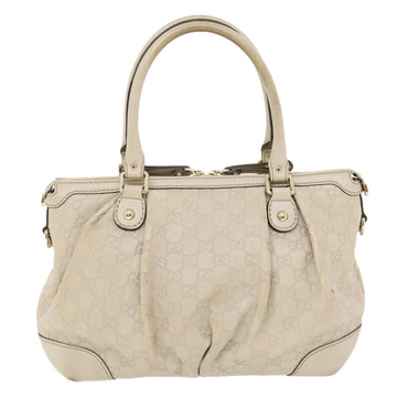 GUCCI GG Canvas Sukey Hand Bag Cream 247902 50168