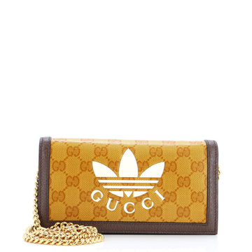 x adidas Wallet on Chain GG Coated Canvas