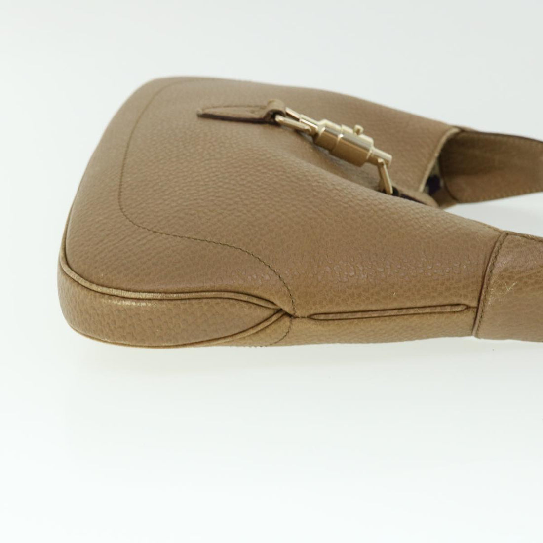 GUCCI Jackie Shoulder Bag Leather Brown 137335 50485