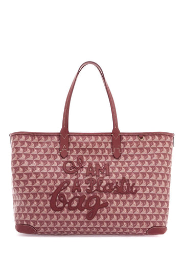 Anya Hindmarch I Am A Plastic Bag Zipped Motif Tote Bag Women