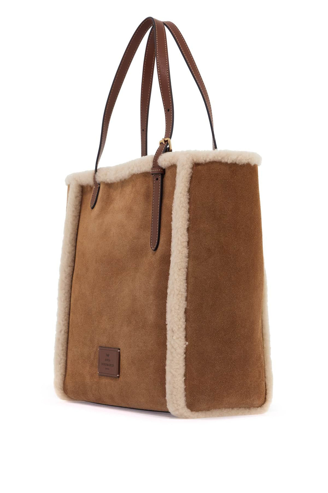 Anya Hindmarch Tote Bag With Shearling Eyes Women