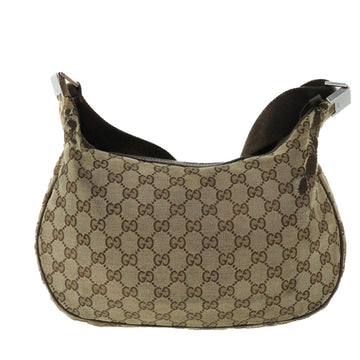 GUCCI GG Canvas Shoulder Bag Beige 122790 50738