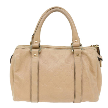 GUCCI GG Canvas Guccissima Hand Bag Beige 193604 50994