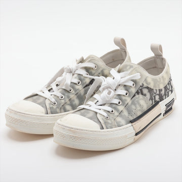 Dior B23 Leather x Fabric Sneakers 42 Men White x Black