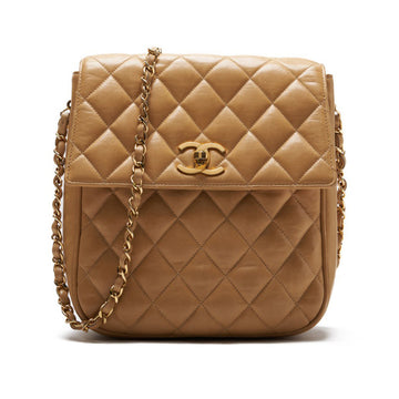 Chanel Matrasse  Strip Chain Shoulder  Beige  Shoulder Bag  Shoulder Bag Ladies Shoulder Bag Hybrid ? Ship??SS? E-