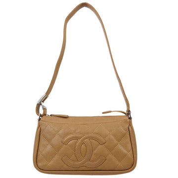 Chanel 2006-2008 Brown Caviar Handbag