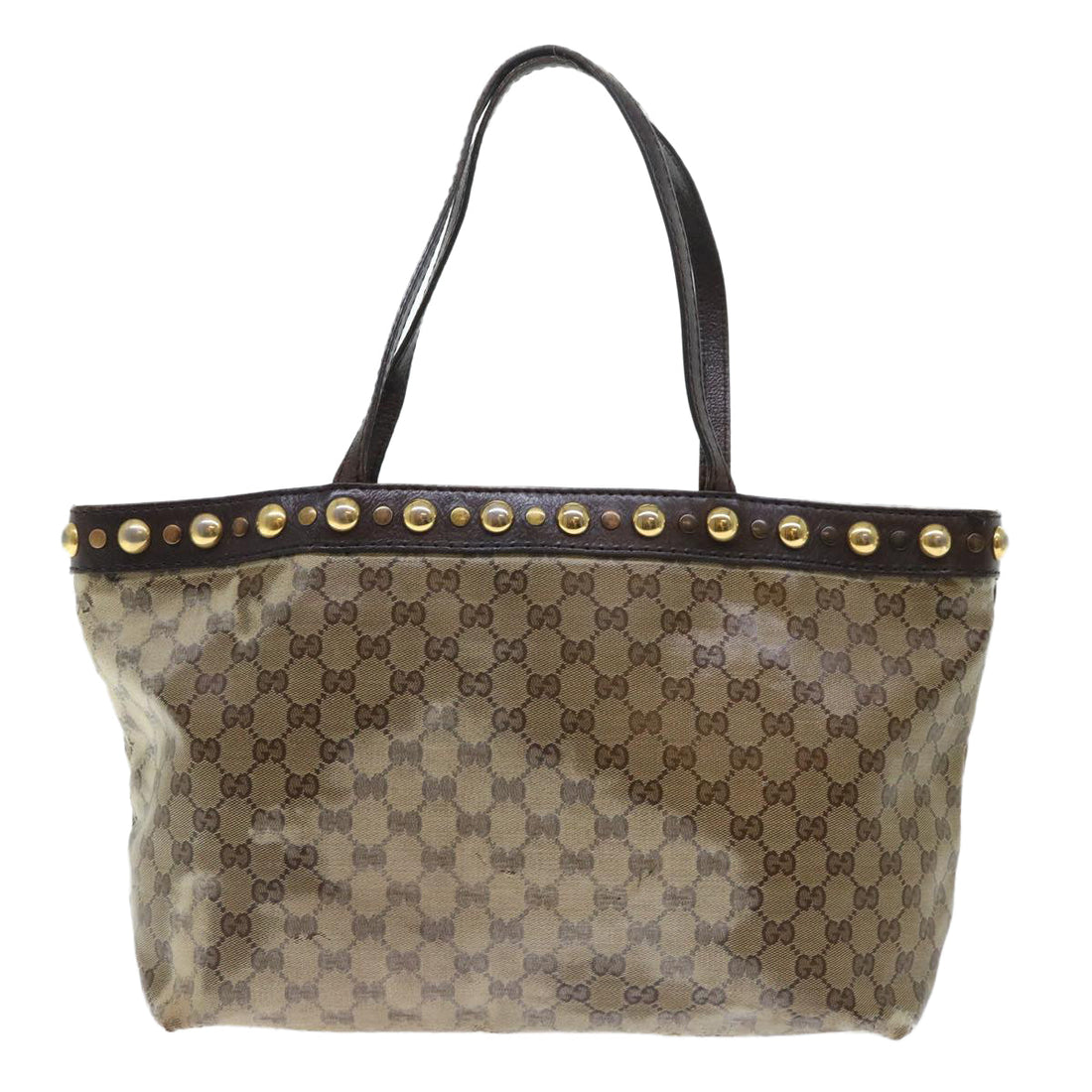 GUCCI GG Crystal Tote Bag Beige 207291 51003