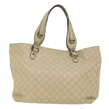 GUCCI GG Canvas Guccissima Tote Bag Beige 229852 51006