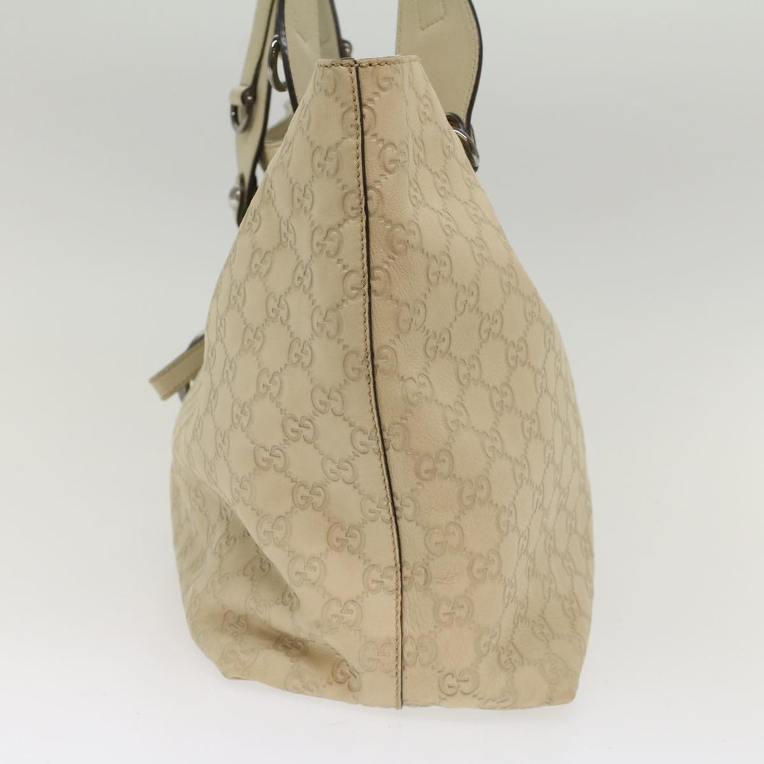 GUCCI GG Canvas Guccissima Tote Bag Beige 229852 51006
