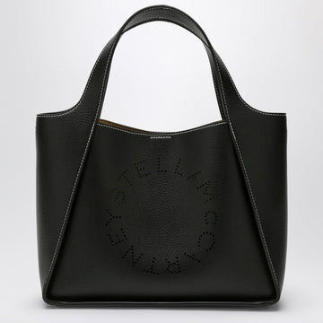 Stella Mccartney Stella Logo Black Shoulder Bag Women