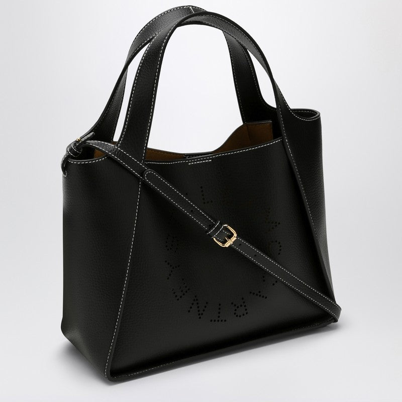 Stella Mccartney Stella Logo Black Shoulder Bag Women