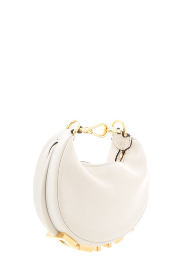 Fendi Cream Nano Fendigraphy Handbag