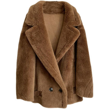 Winter New Wool Thick Jackets Women
