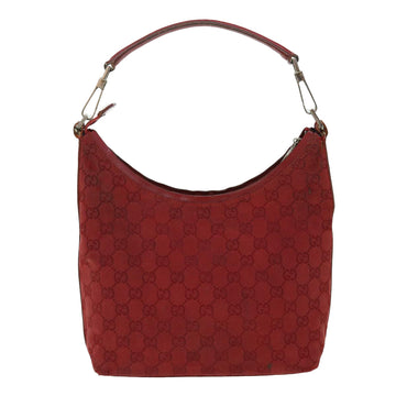 GUCCI GG Canvas Shoulder Bag Red 000 0602 000926 51971